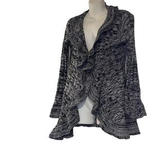 Cardigans tomorrow Linea Domani Cardigan Sw Gray Sweater size “M”